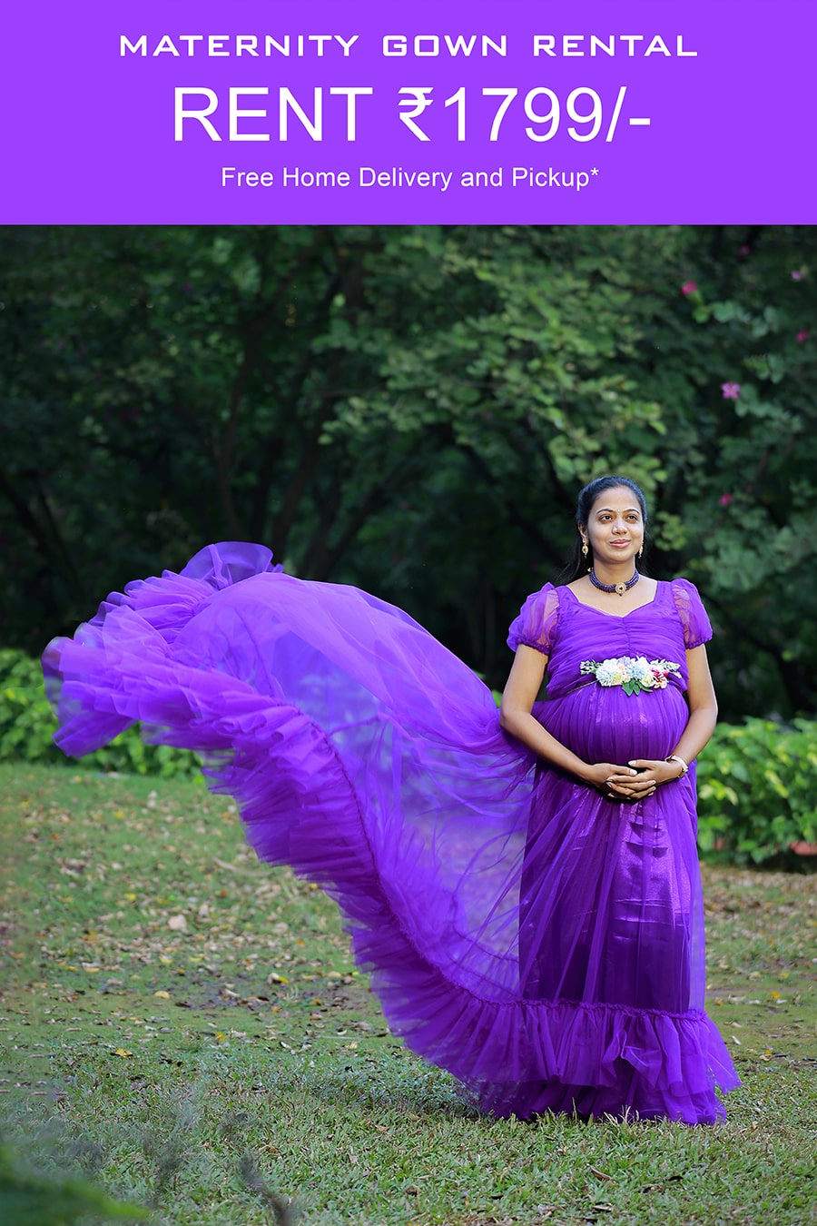 maternity photoshoot costume rental in hyderabad