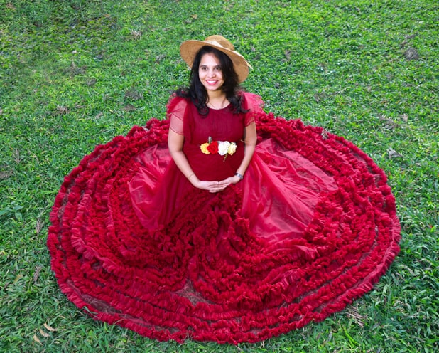 Pregnancy Gowns Rental in hyderabad
