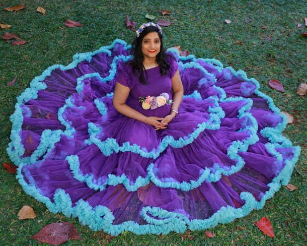 babybump Gowns Rental in hyderabad